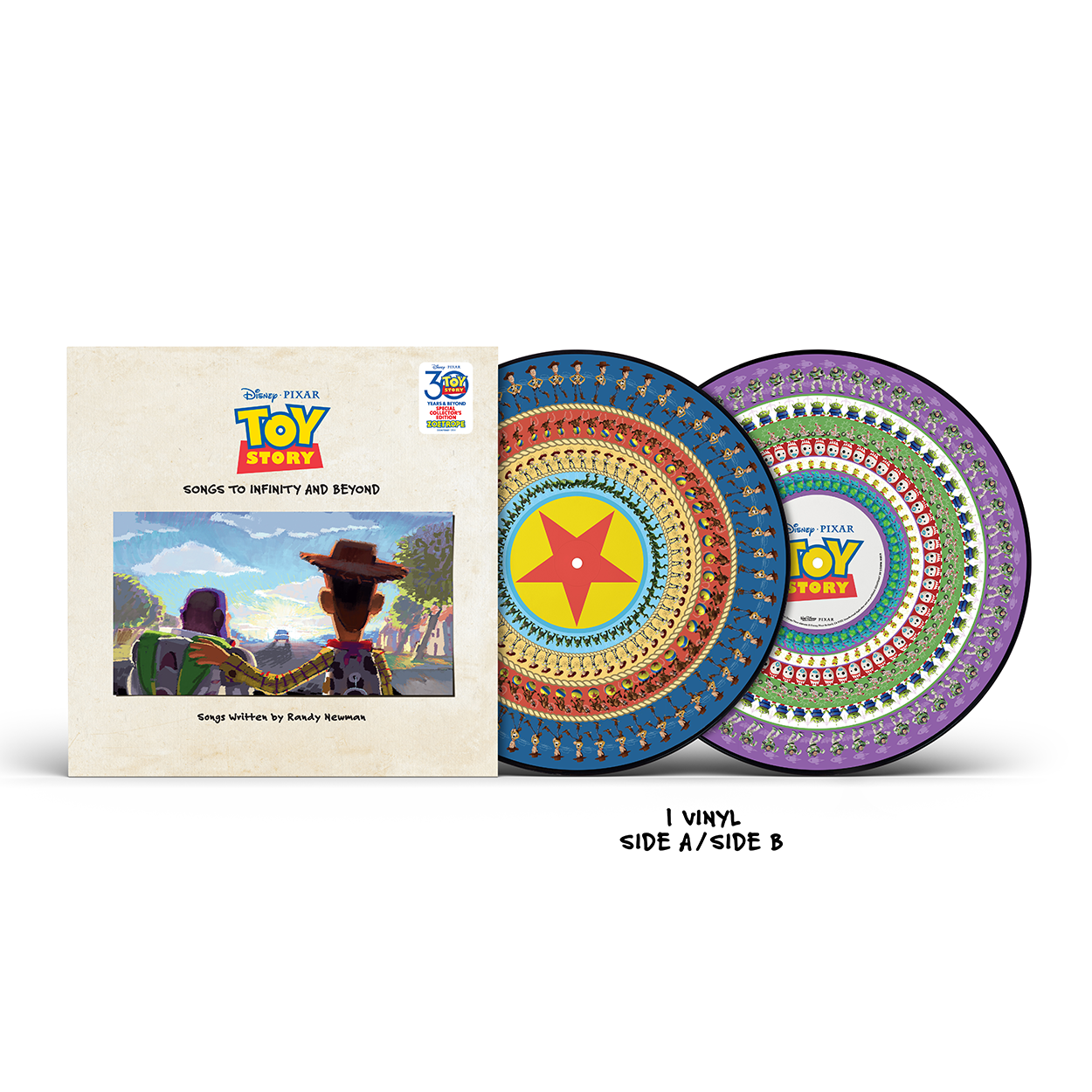 Toy Story - Songs to Infinity and Beyond: Zoetrope Vinyl LP