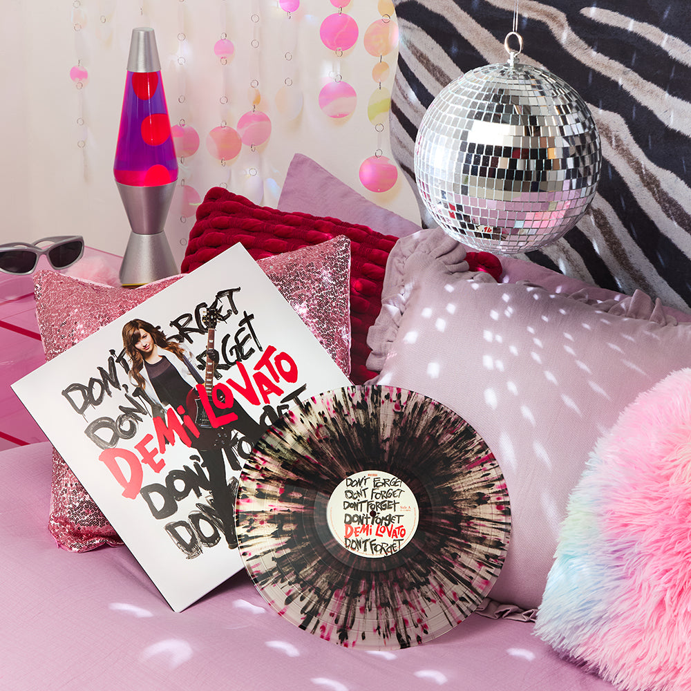Demi Lovato - Don't Forget: Red & Black Splatter Vinyl LP