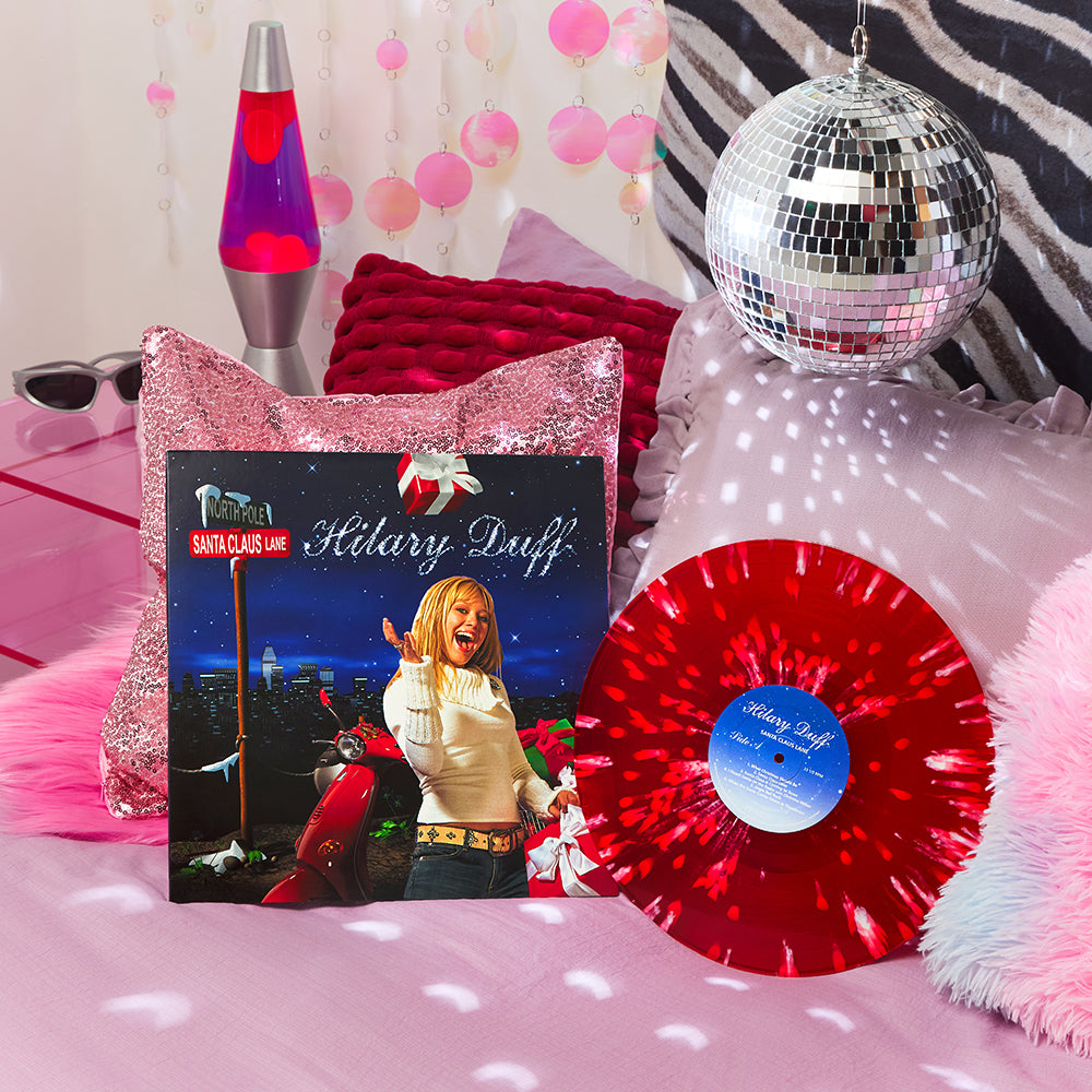 Hilary Duff - Santa Claus Lane: Red & White Splatter Vinyl LP