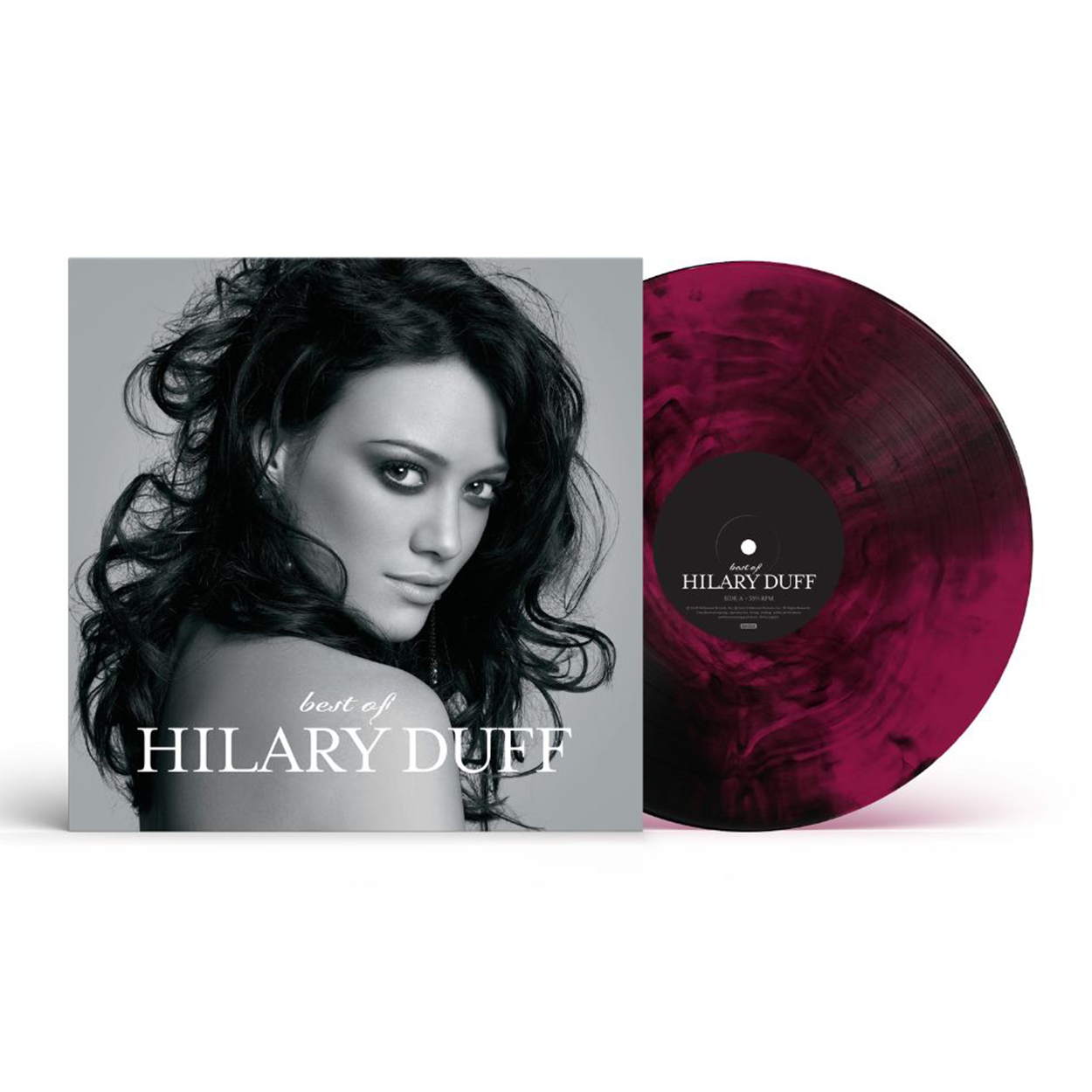 Hilary Duff - Best Of Hilary Duff: Purple & Black Swirl Vinyl LP