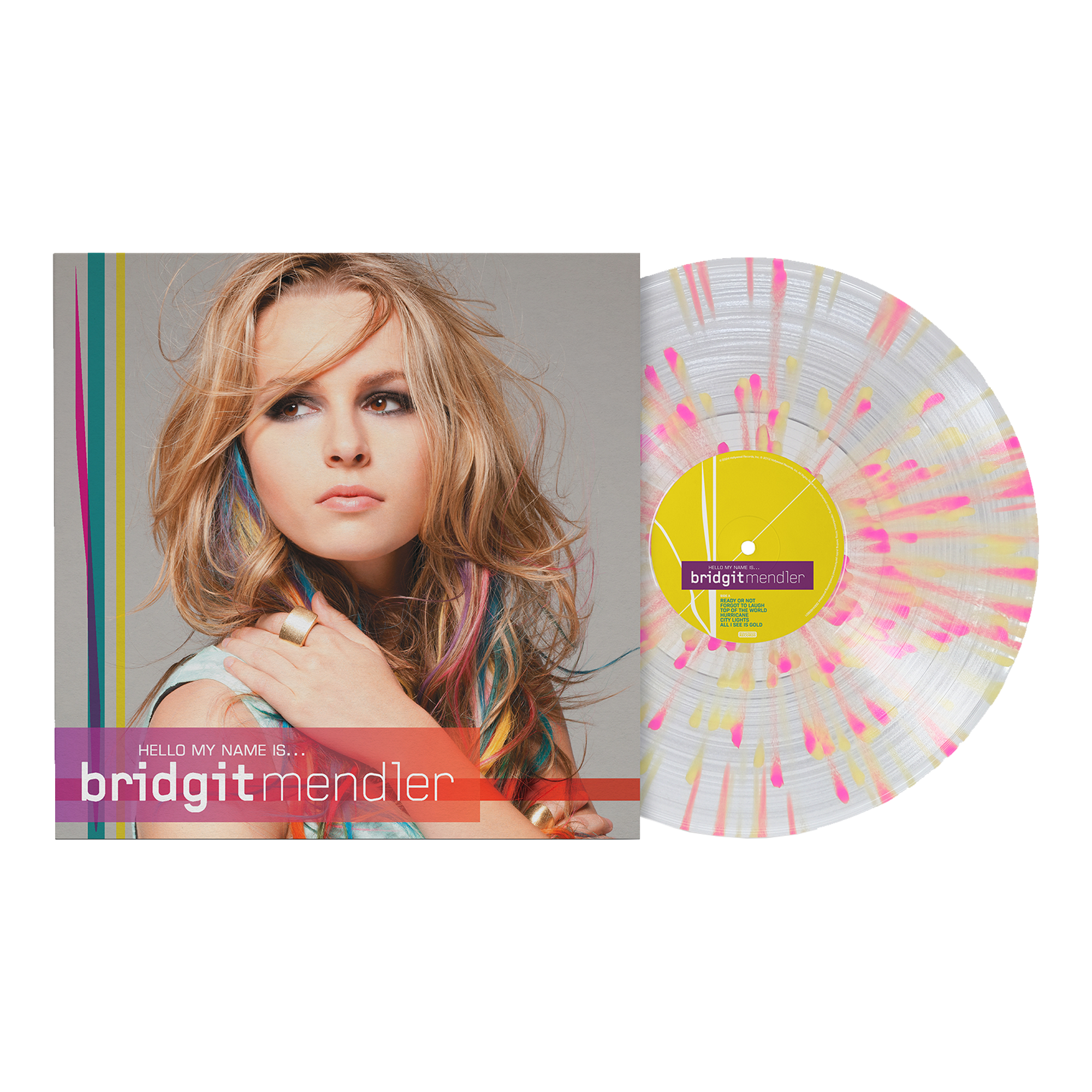 Bridgit Mendler - Hello My Name Is...: Clear Splatter Vinyl LP