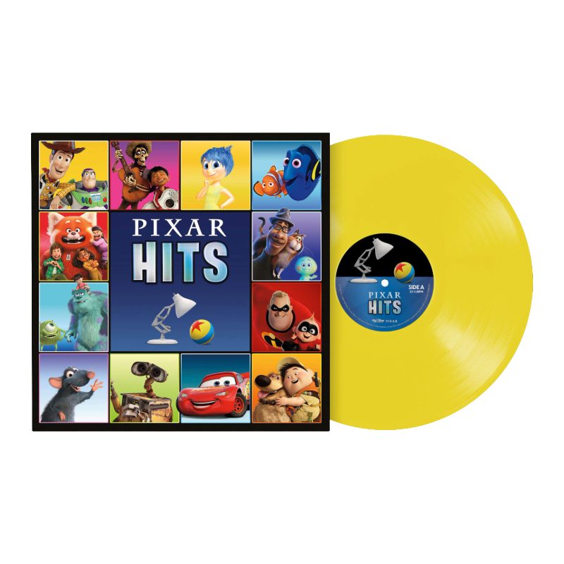 Various Artists - Pixar Hits: Yellow 12" Colour Vinyl