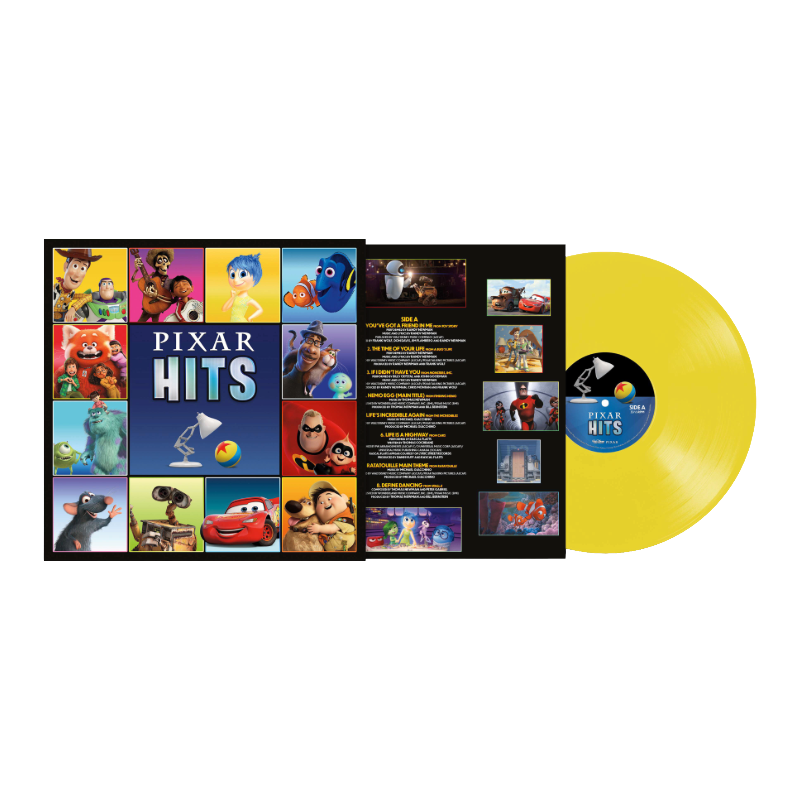 Various Artists - Pixar Hits: Yellow 12" Colour Vinyl