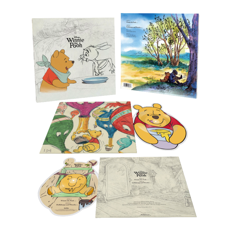 Disney Studio Chorus - Winnie the Pooh: 10" Die-Cut Vinyl