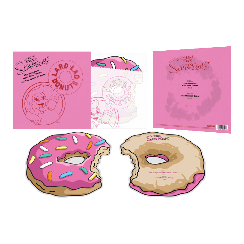 The Simpsons - The Simpsons: 10" Die-Cut Vinyl