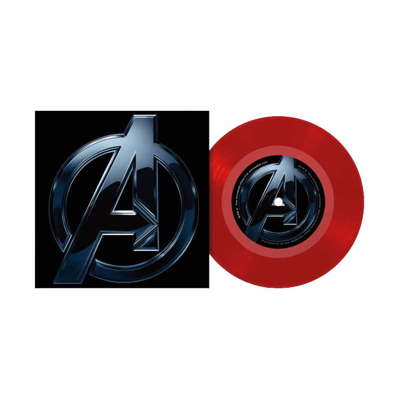 Alan Silvestri - The Avengers: Opaque Red 7" Colour Vinyl