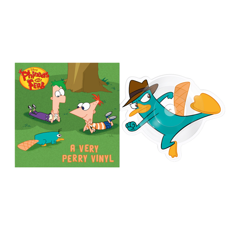 Cast Of 'Phineas and Ferb' - A Very Perry Vinyl (From "Phineas and Ferb"): Die-Cut Vinyl