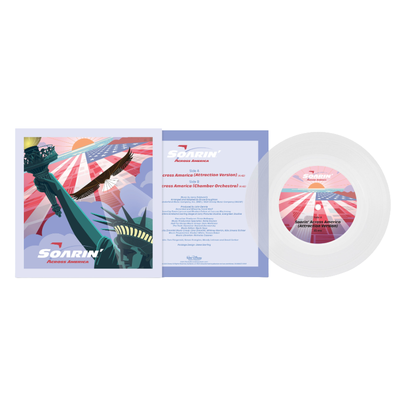 Bruce Broughton - Soarin' Across America: 7" Vinyl