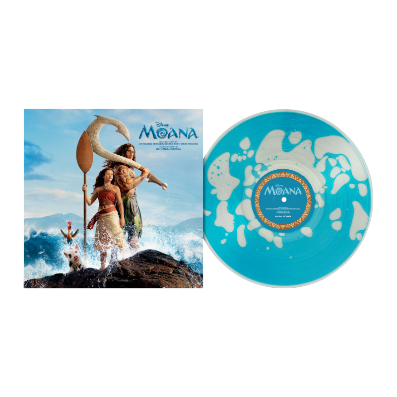 Lin-Manuel Miranda, Encanto - Cast - Moana (Live Action) Original Motion Picture Soundtrack: Liquid Filled Vinyl