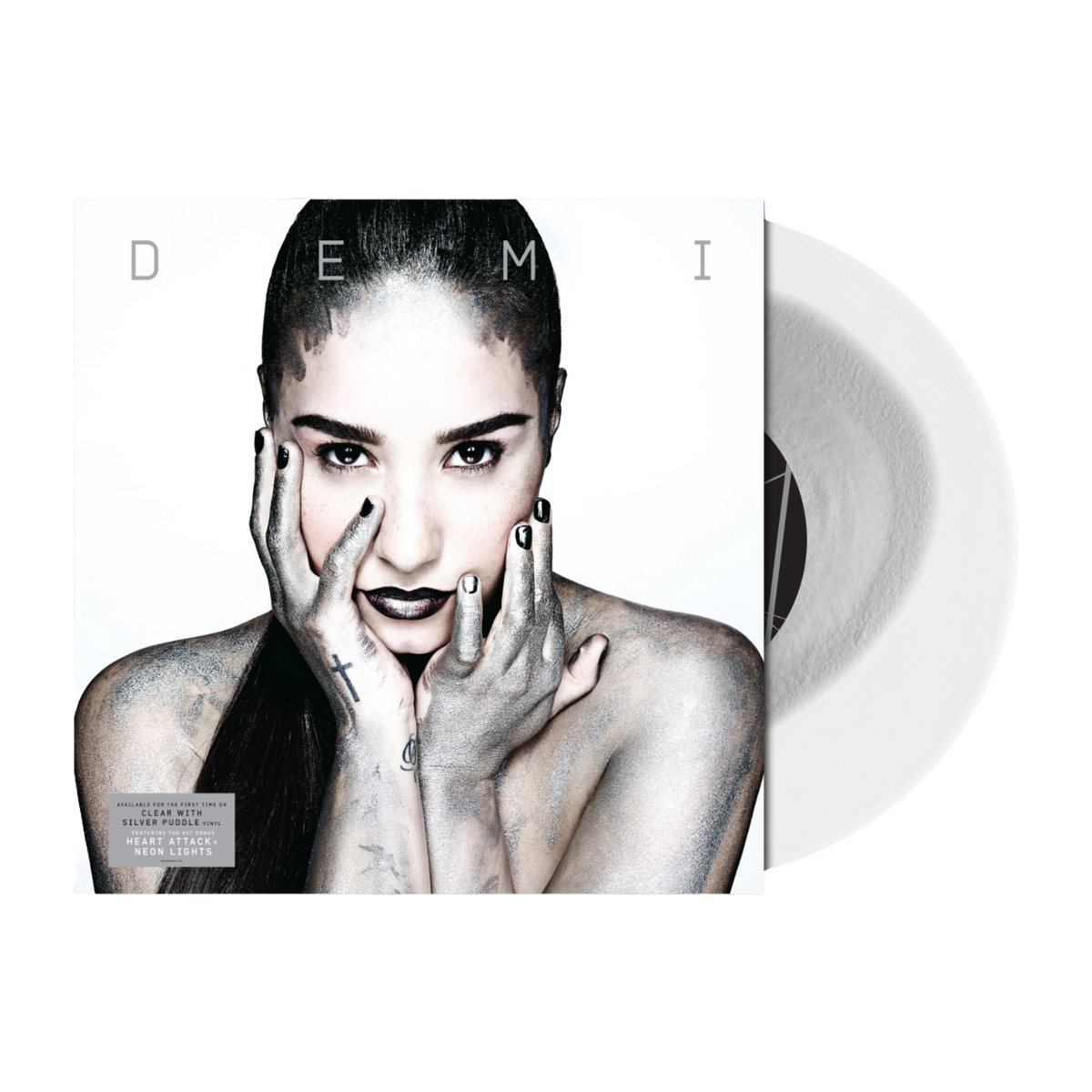 Demi Lovato - “Demi”: Clear/Silver Vinyl LP