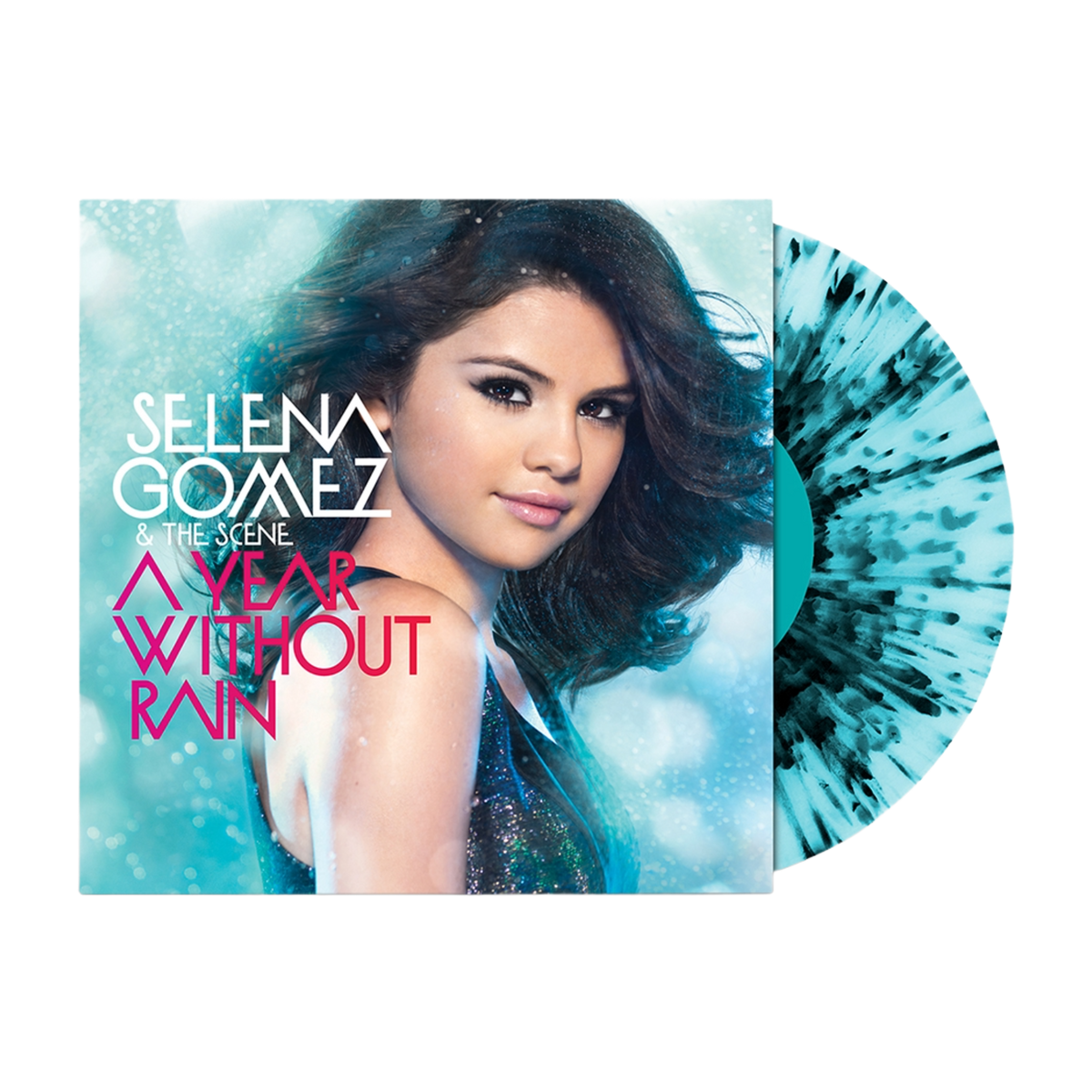 Selena Gomez & The Scene - A Year Without Rain: Splatter Vinyl LP