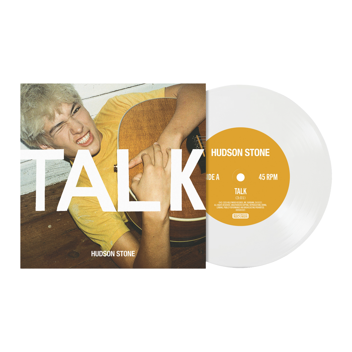Hudson Stone - Talk: 7" Vinyl