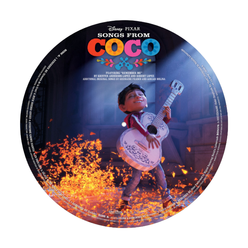 Various Artists - Songs from Coco: Picture Disc Vinyl LP
