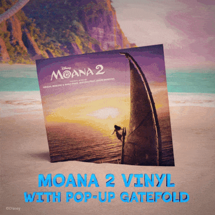Auli'i Cravalho, Dwayne Johnson - Moana 2: Sunset Yellow Vinyl LP