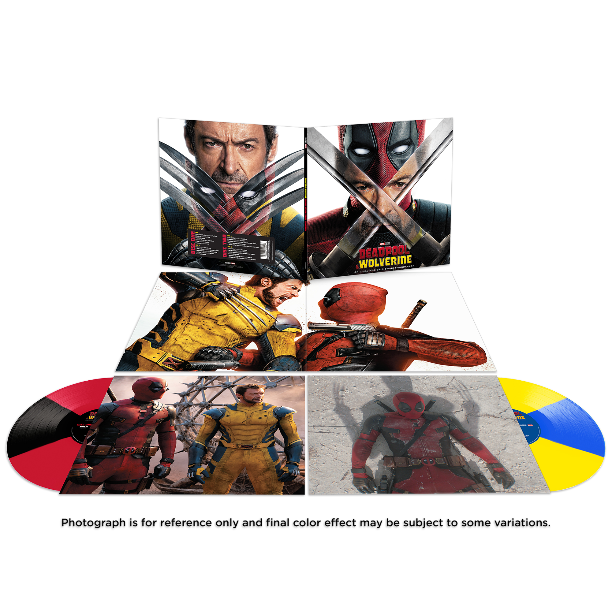 Deadpool & Wolverine (OST): Colour Vinyl 2LP + Pinfinity Badge