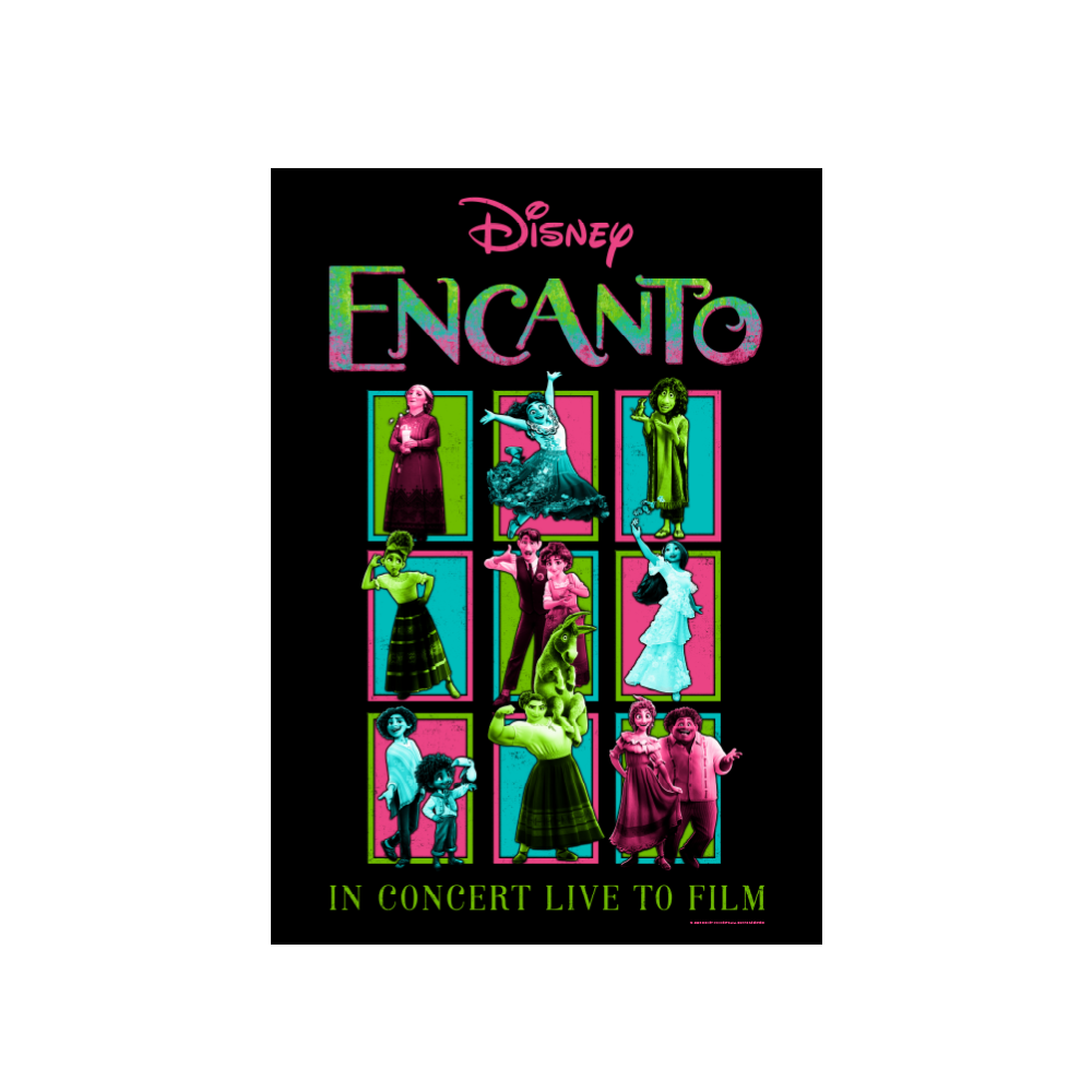 Disney - Disney Encanto - Live In Concert - 'Encanto Live/Family Madrigal' Double Sided Poster