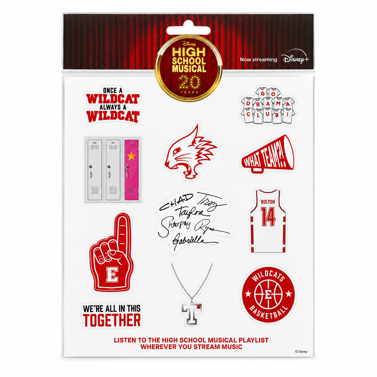 High School Musical Cast, Disney - High School Musical Stickers