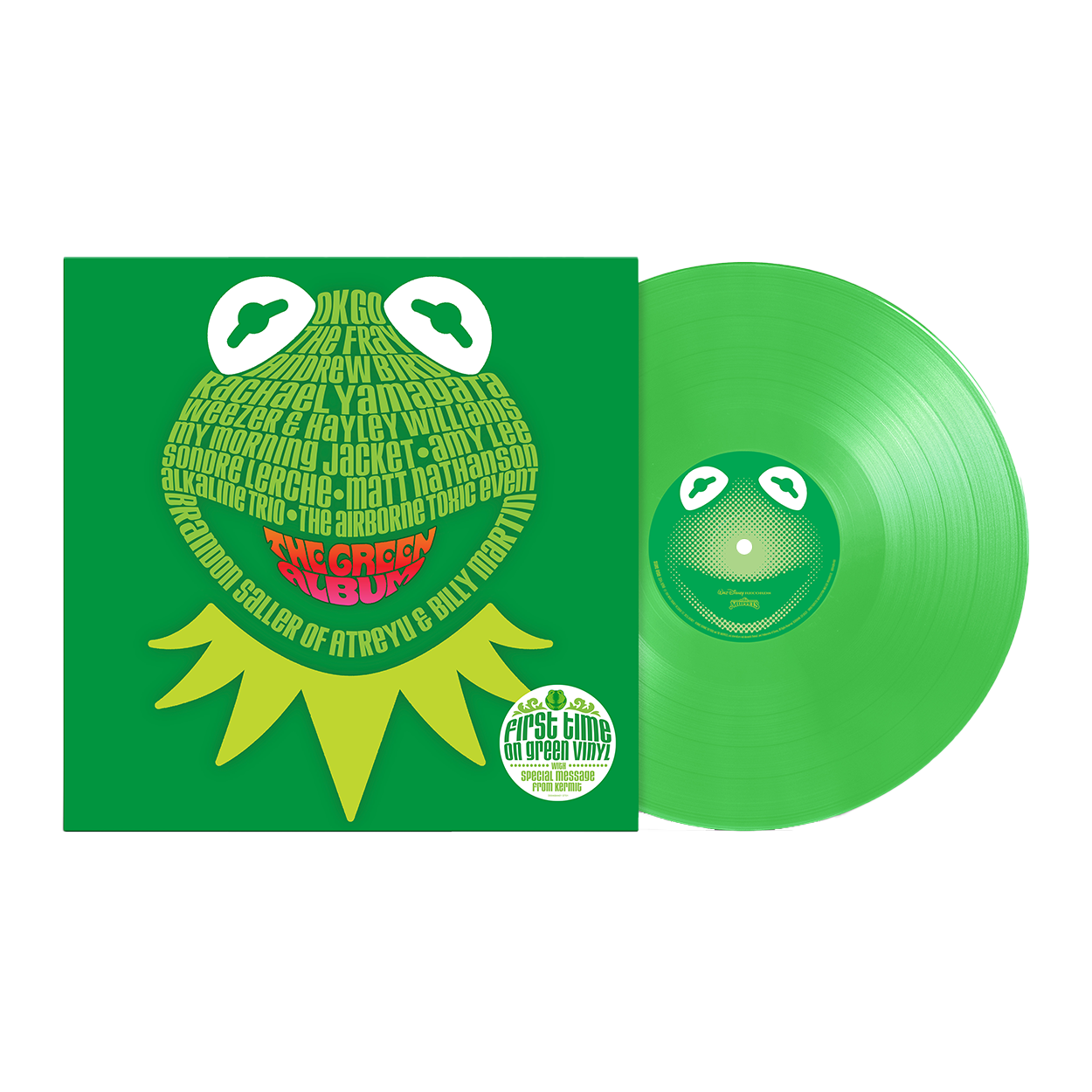 Various Artists - The Muppets: The Green Album Vinyl LP