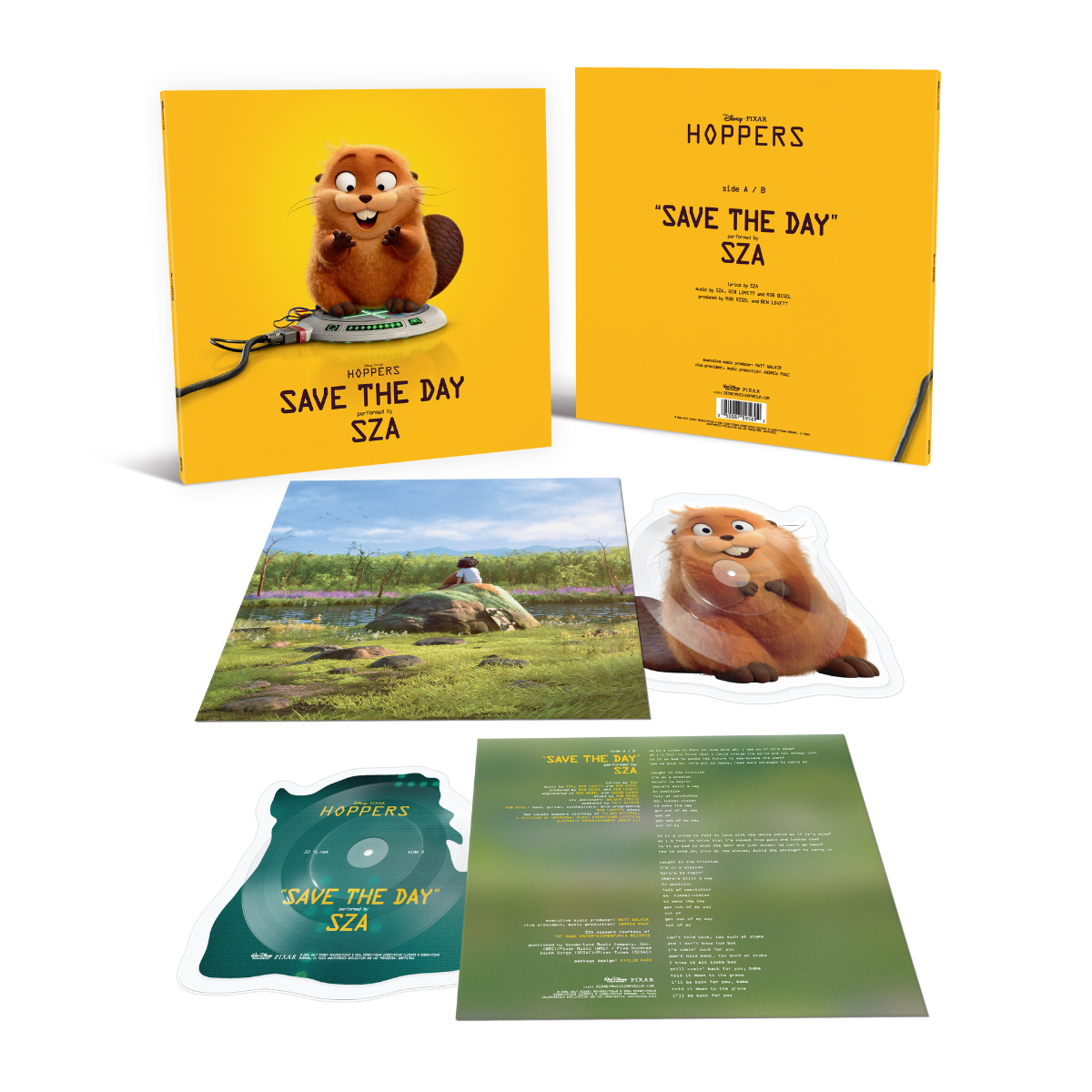 SZA - Hoppers - Save the Day: Die Cut Picture Disc