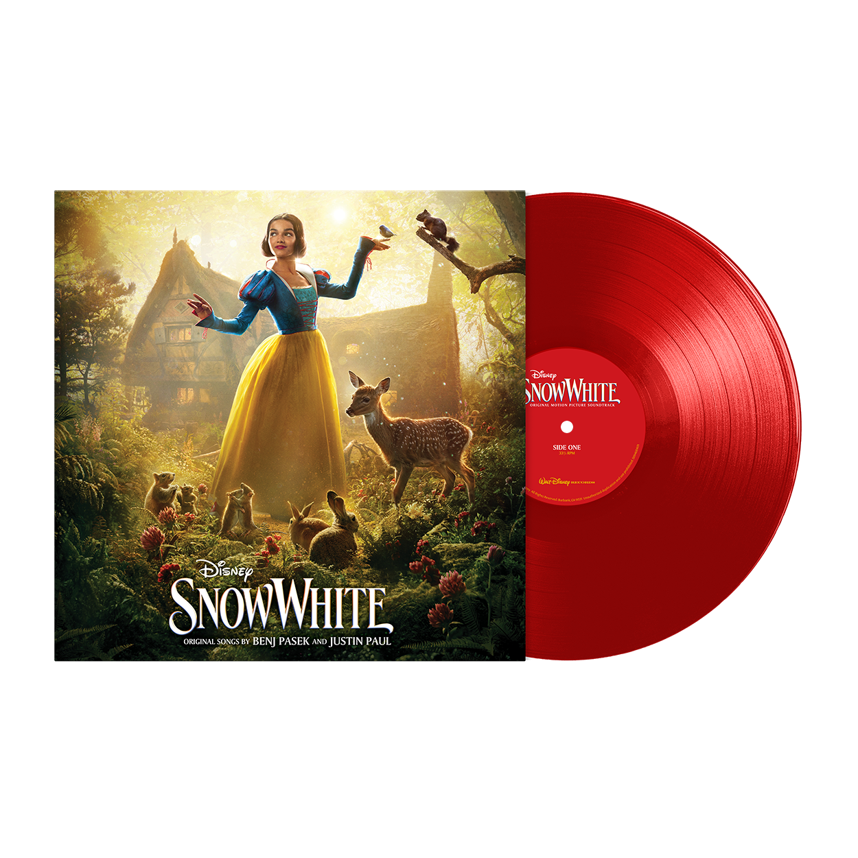 Benj Pasek, Justin Paul, Disney - Disney’s Snow White (Original Motion Picture Soundtrack): Red Vinyl LP