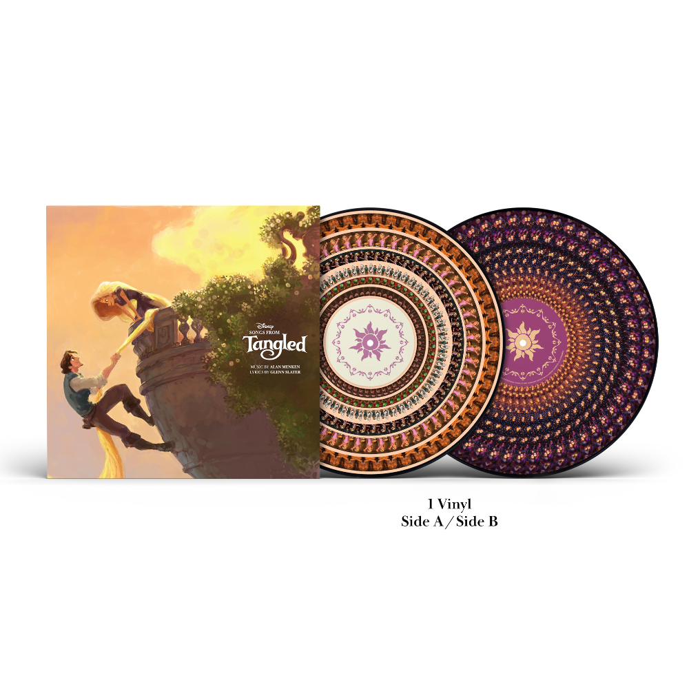 Various Artists - Songs from Tangled: Zoetrope Picture Disc Vinyl LP