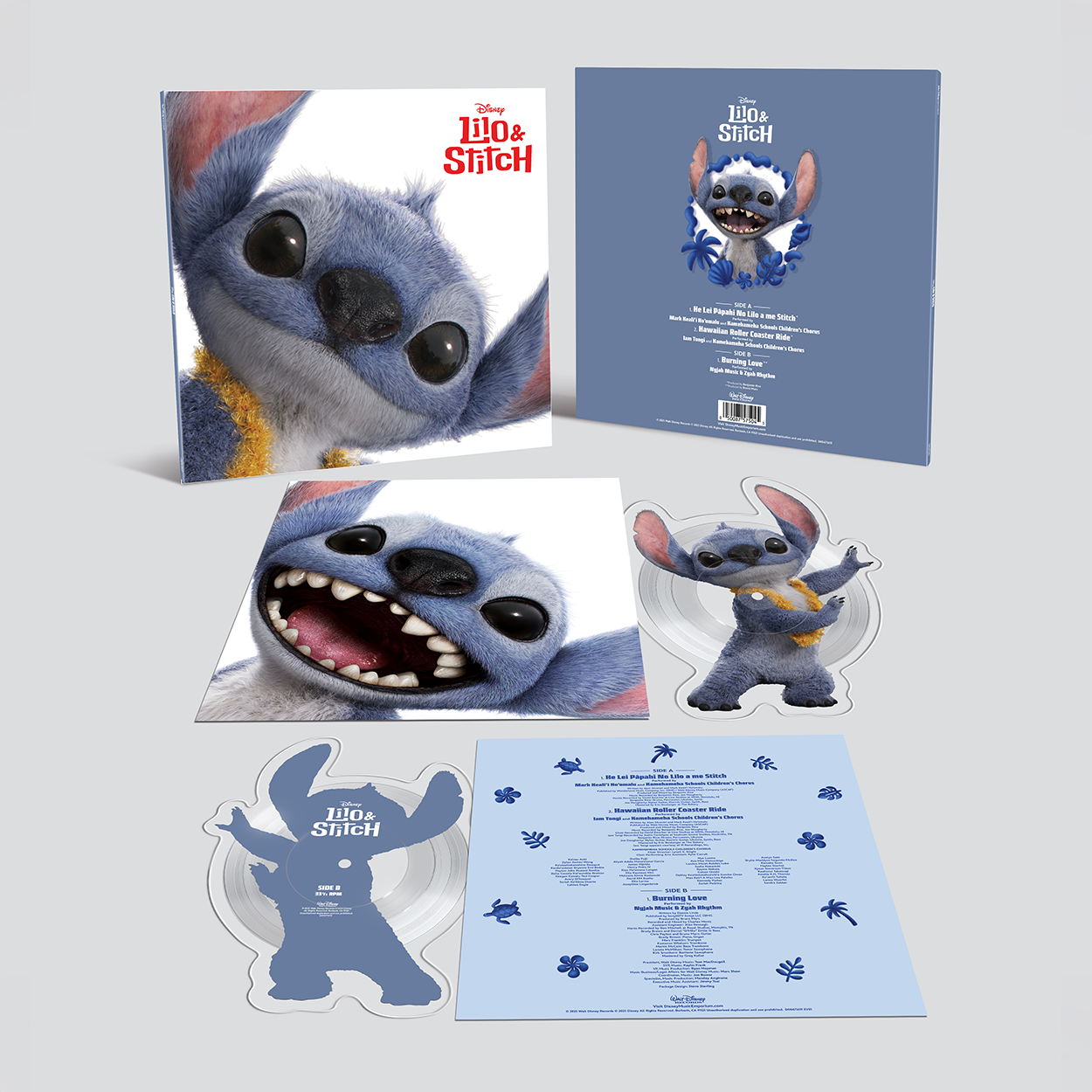 Various Artists - Lilo & Stitch: Die Cut Picture Disc 10" Single