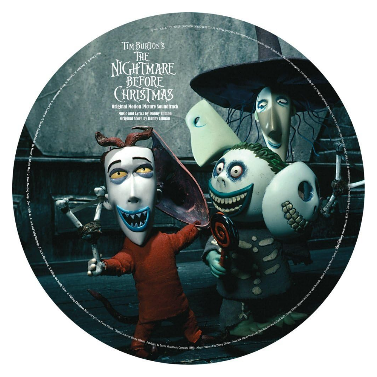 Various Artists - Nightmare Before Christmas: Limited Picture Disc Vinyl 2LP