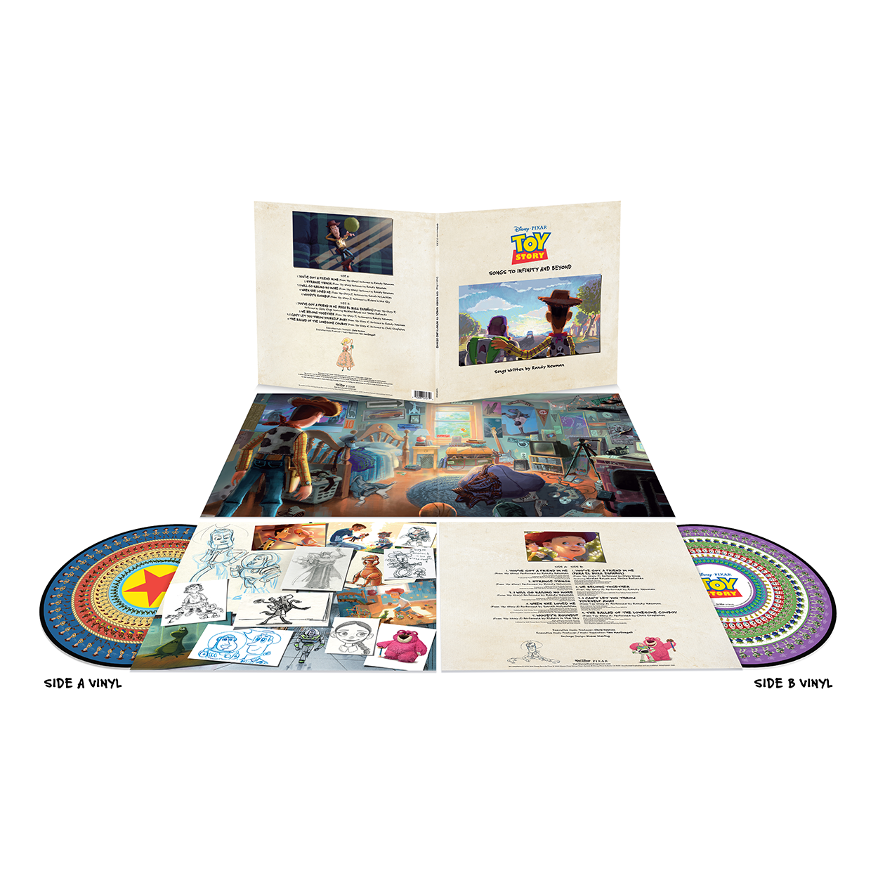 Randy Newman - Toy Story - Songs to Infinity and Beyond: Zoetrope Vinyl LP