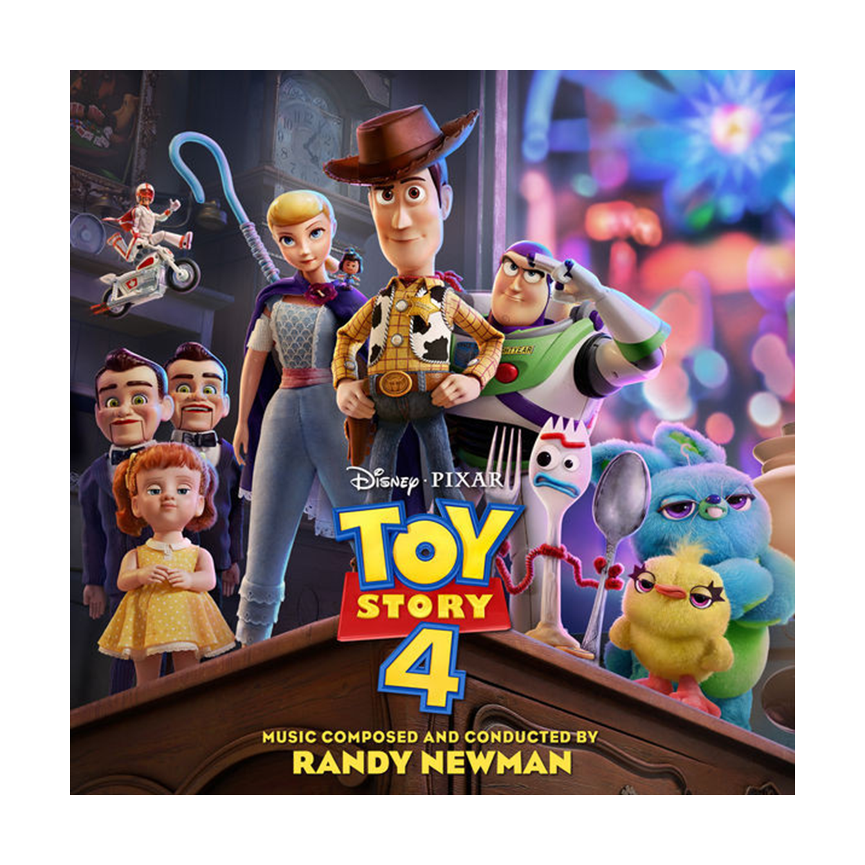Toy Story 4 Original Motion Picture Soundtrack CD Disney Music toy-story-4-original-motion-picture-soundtrack-cd-disney-music