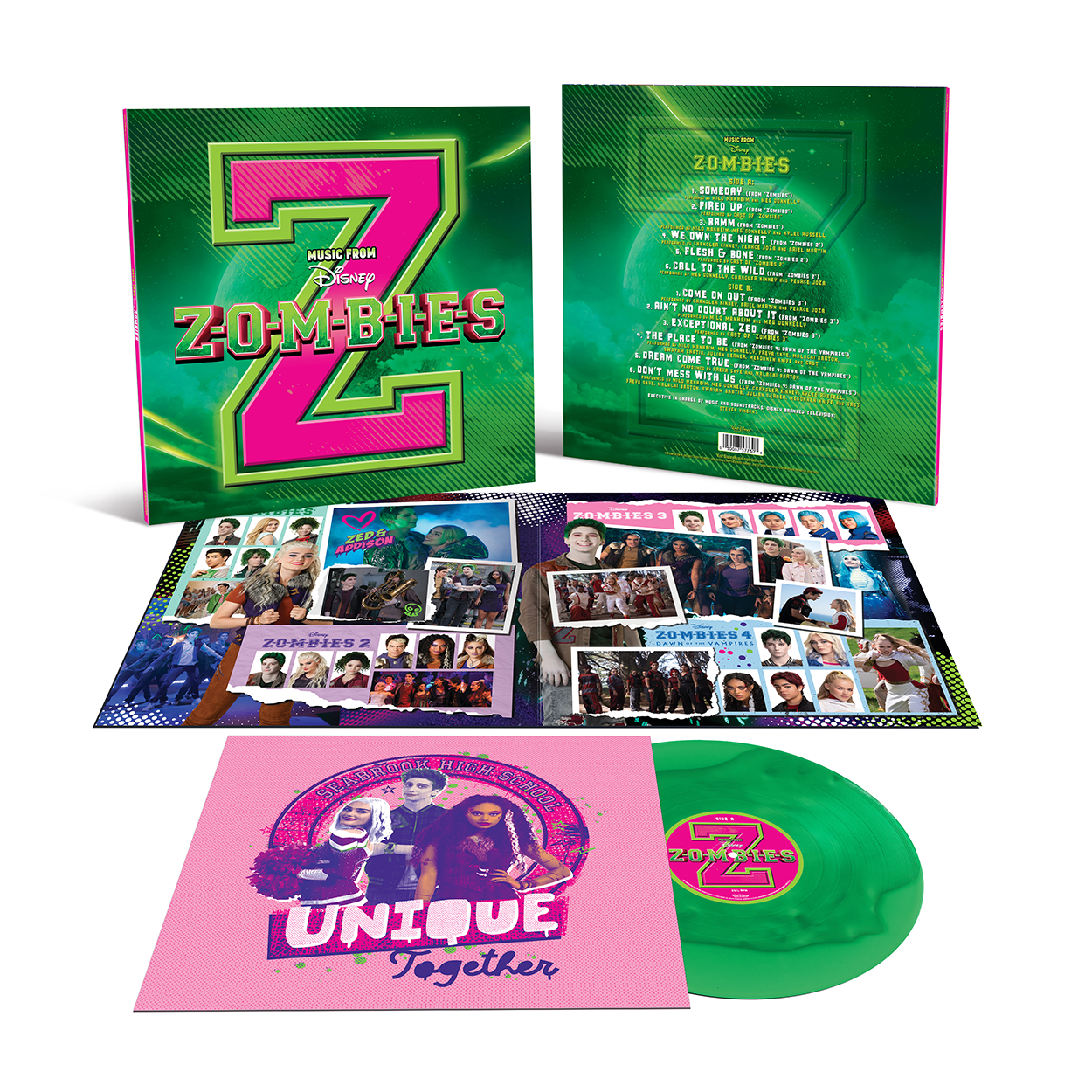 ZOMBIES – Cast - Music from Zombies: Green Vinyl LP