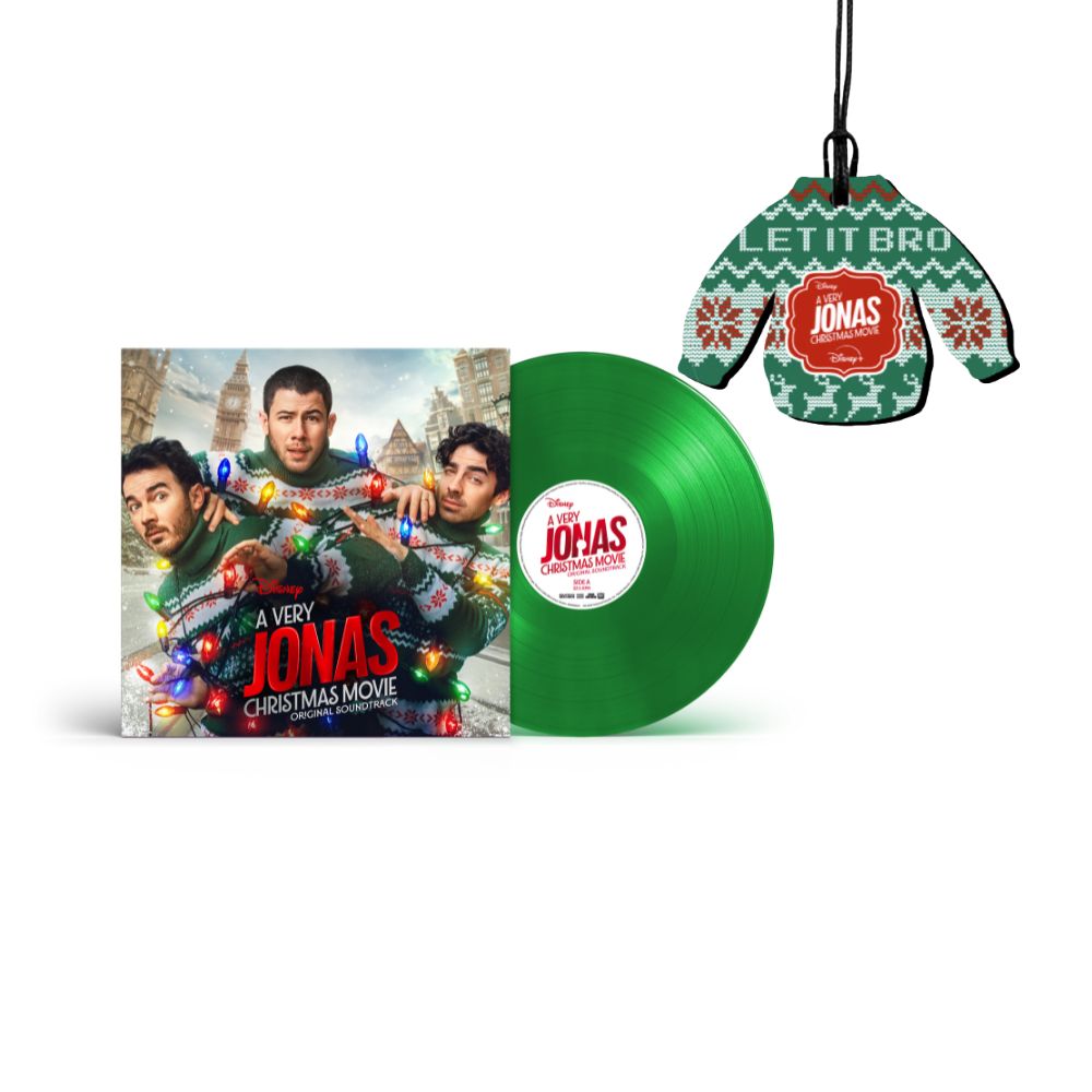 A Very Jonas Christmas Movie Vinyl LP + Ornament