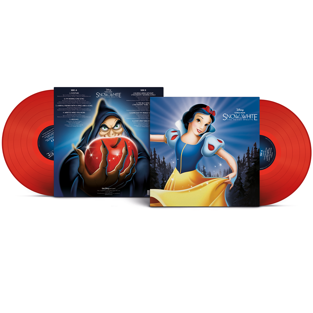 Disney Princess Coloured Vinyl Bundle