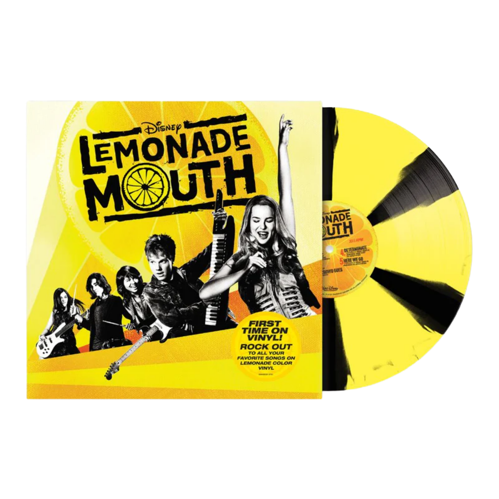 Lemonade Mouth: Yellow & Black Vinyl LP + Poster