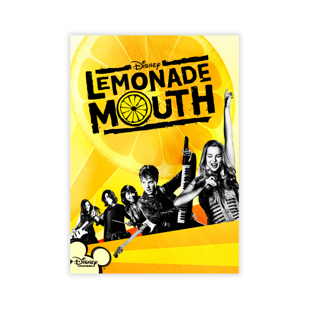 Lemonade Mouth: Yellow & Black Vinyl LP + Poster