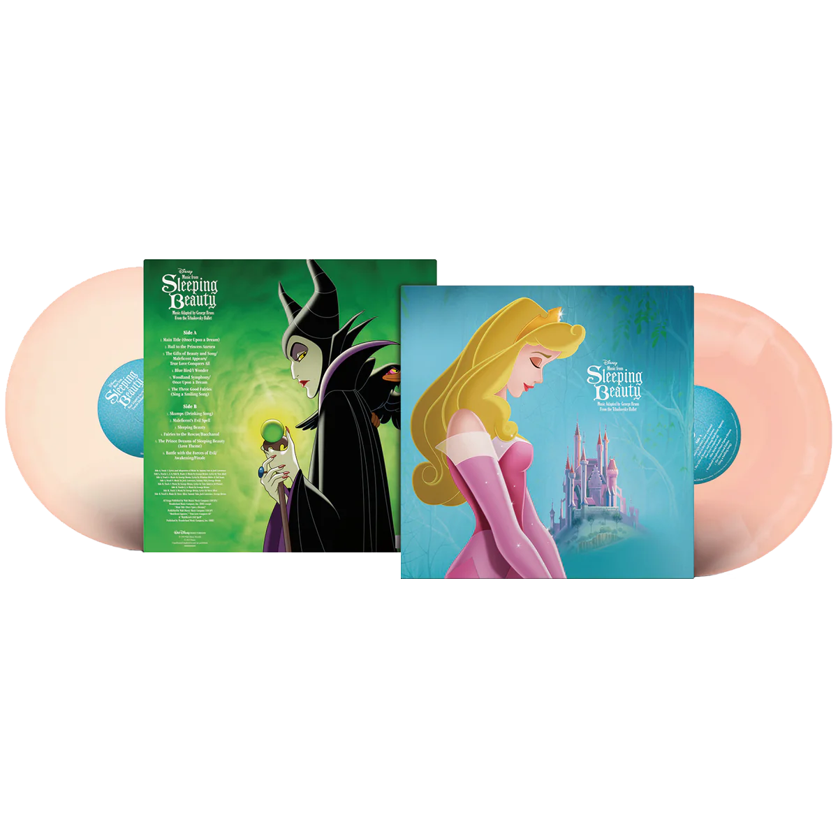 Disney Princess Coloured Vinyl Bundle