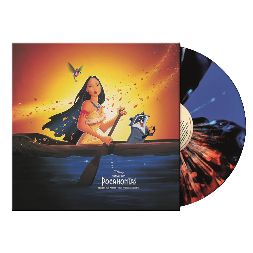 Various Artists - Songs From Pocahontas: Limited Kaleidoscope Sunset Splatter Colour Vinyl LP..